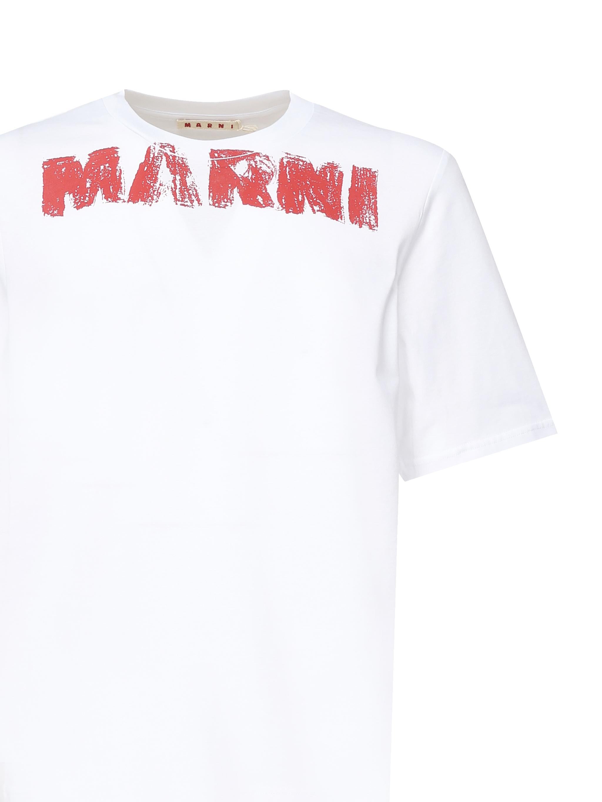 T-shirt con stampa Monolith HUMU0348P0 USCY33LOW01 MARNI 