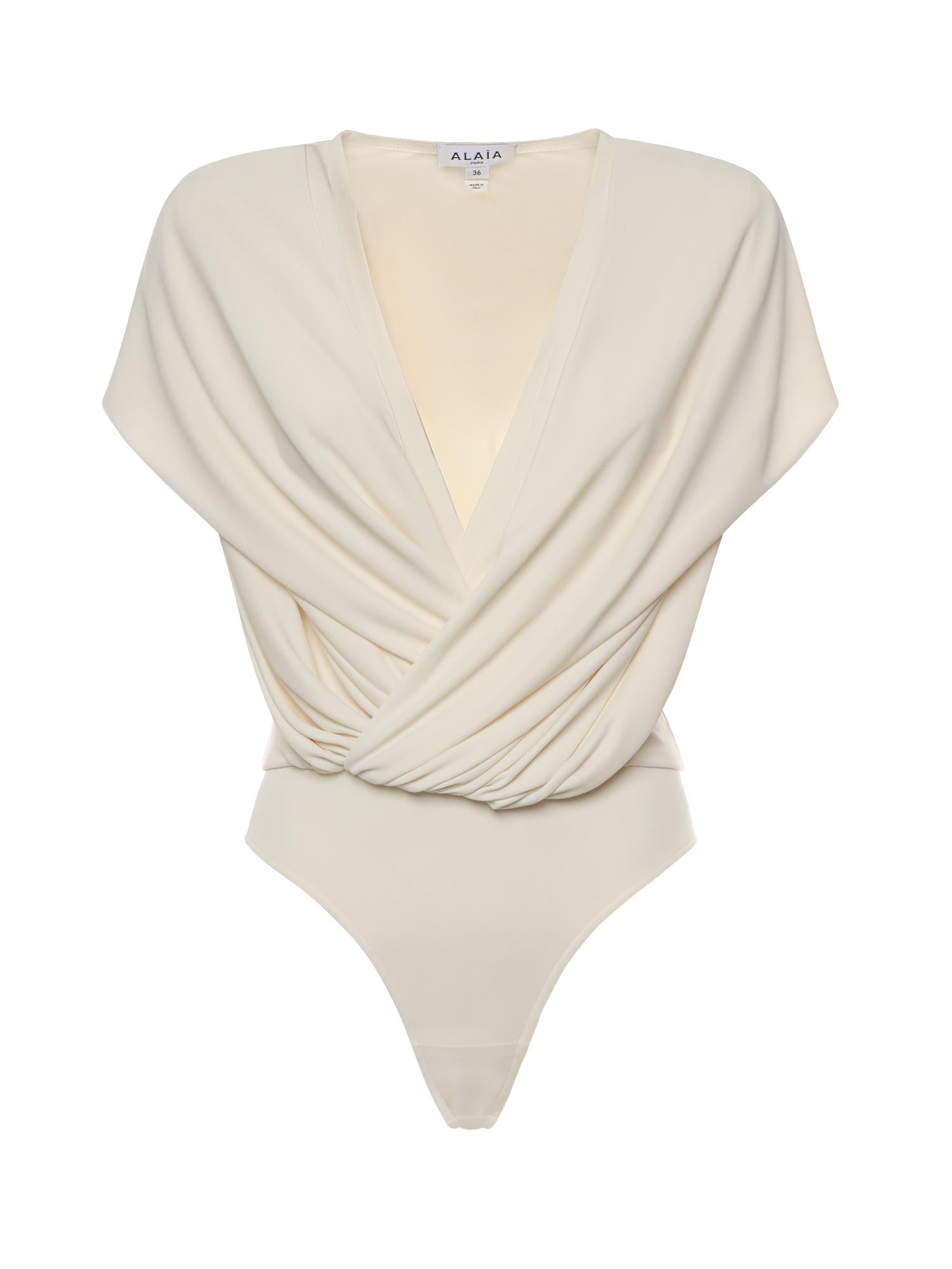 Body in viscosa con cappuccio AA9B0426J090C 160 ALAIA 