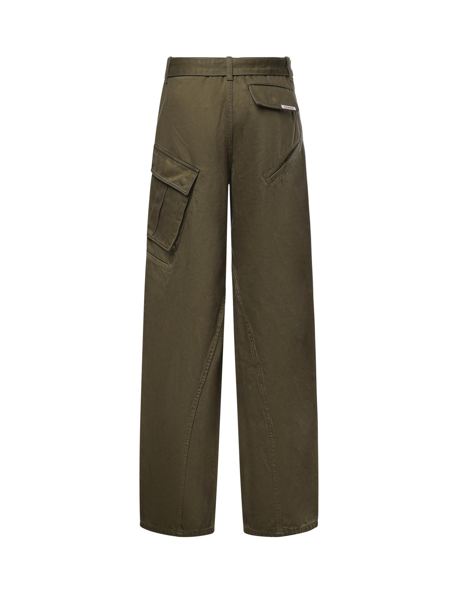 Jeans cargo in cotone PF26831PA G SELF-PORTRAIT 