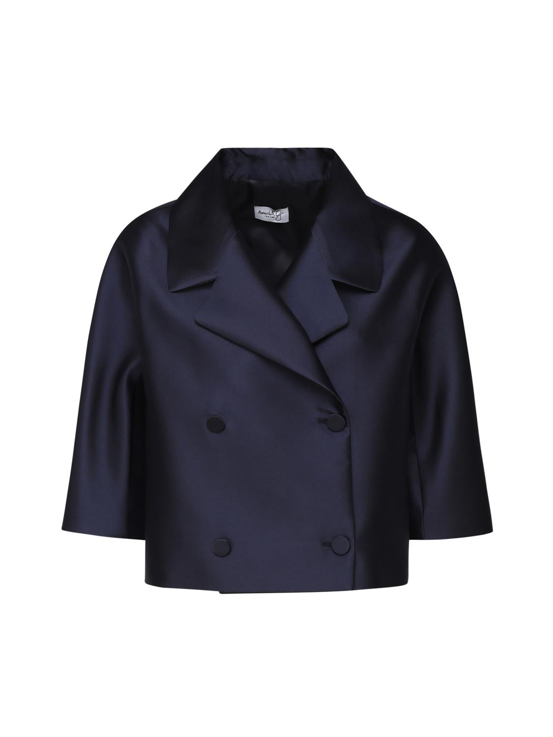 Giacchina taglio corto in satin 4369 412713 SCARLETT G 