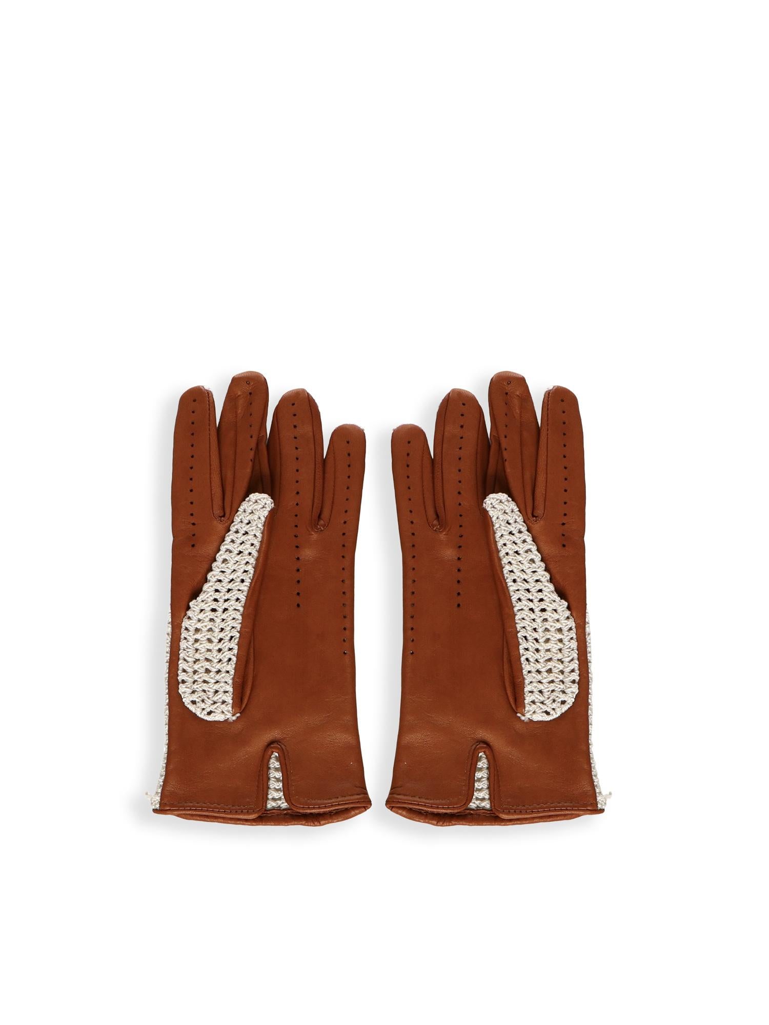 Guanti in pelle N7MF5521130ZGJ 0152 FAY 