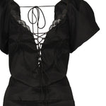 Mini abito Singrid CD3605 BLACK FOR LOVE & LEMONS 