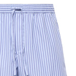 Bermuda in popeline rigato GV5MAT FR513S8052 DOLCE & GABBANA 