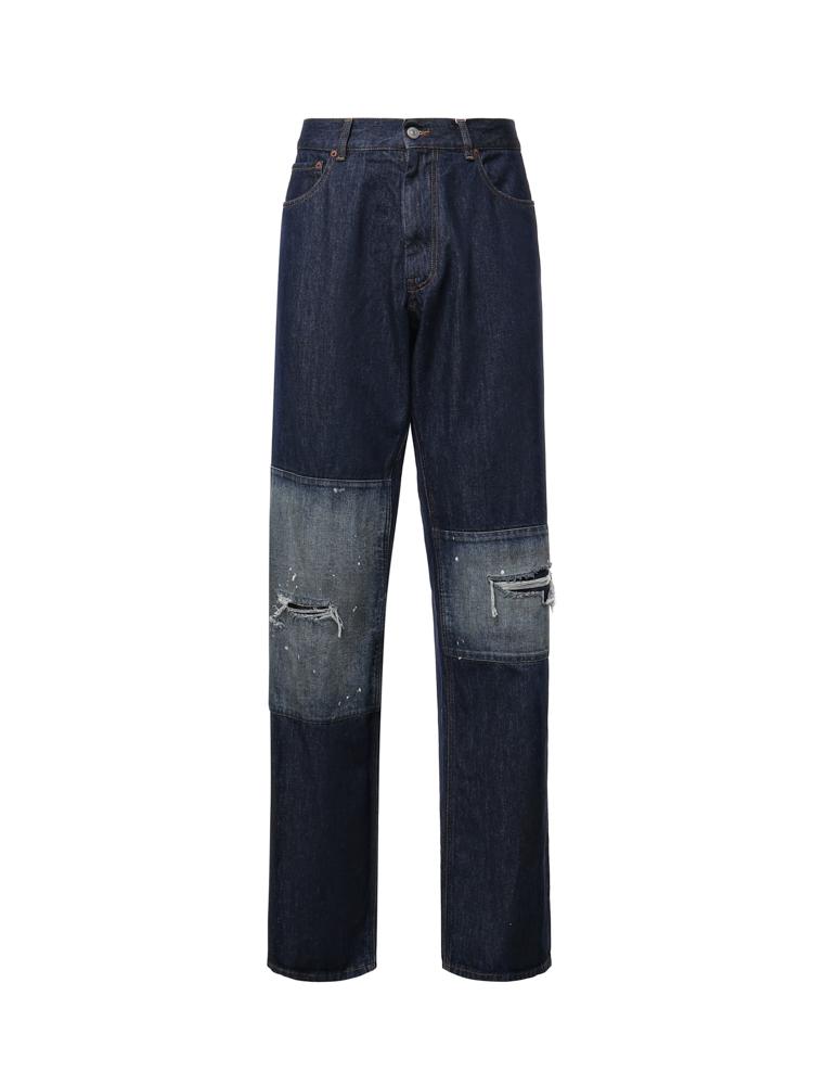 Jeans a gamba dritta SH0LA0043 M30055967 MM6 Maison Margiela 