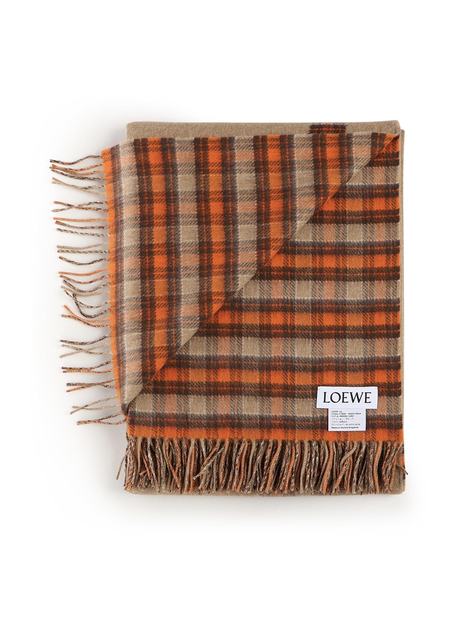 Coperta in lana e cashmere TSF2HM1W02 2215 LOEWE 