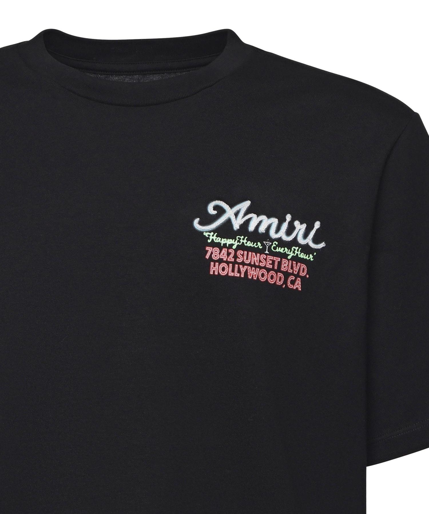 Neon Lights t-shirt in cotone AMJYTE1244 001 AMIRI 
