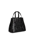 Tote bag piccola Mina 20 in pelle di vitello AA1S06720I251 999 ALAIA 