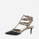 Slingback Rockstud in pelle liscia 6W2S0375 VODN91 VALENTINO GARAVANI 