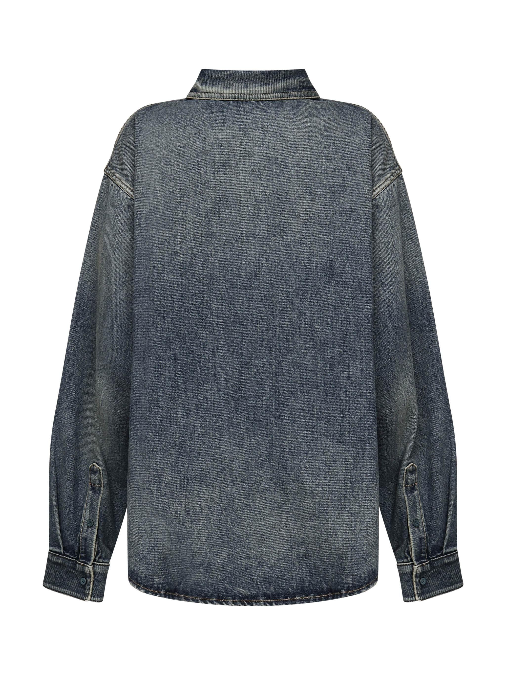 Camicia in cotone con Tasca sul Petto 783691 THW254245 BALENCIAGA 