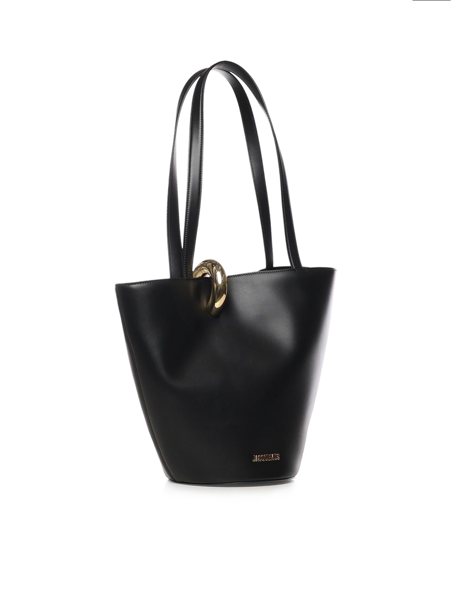 Borsa 'Le bambola' media in pelle BAW00412AC01C01 990 JACQUEMUS 