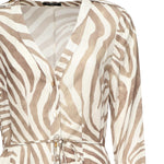 Abito animalier lungo 5GGK08 7314AP1LY MARCIANO BY GUESS 