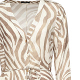 Abito animalier lungo 5GGK08 7314AP1LY MARCIANO BY GUESS 
