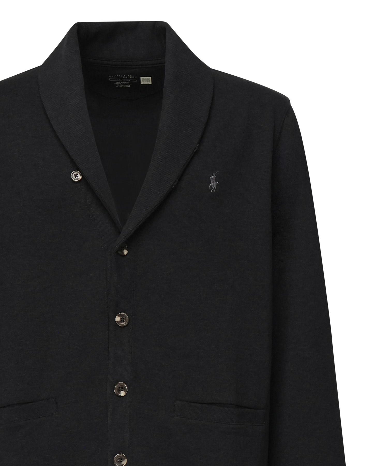 Cardigan in misto cotone con logo 710877008 007 POLO RALPH LAUREN 