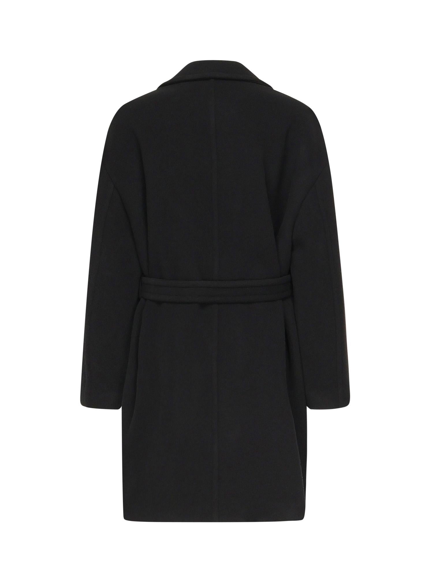 Cappotto monopetto in misto lana 105685 A2SMZ99 PINKO 
