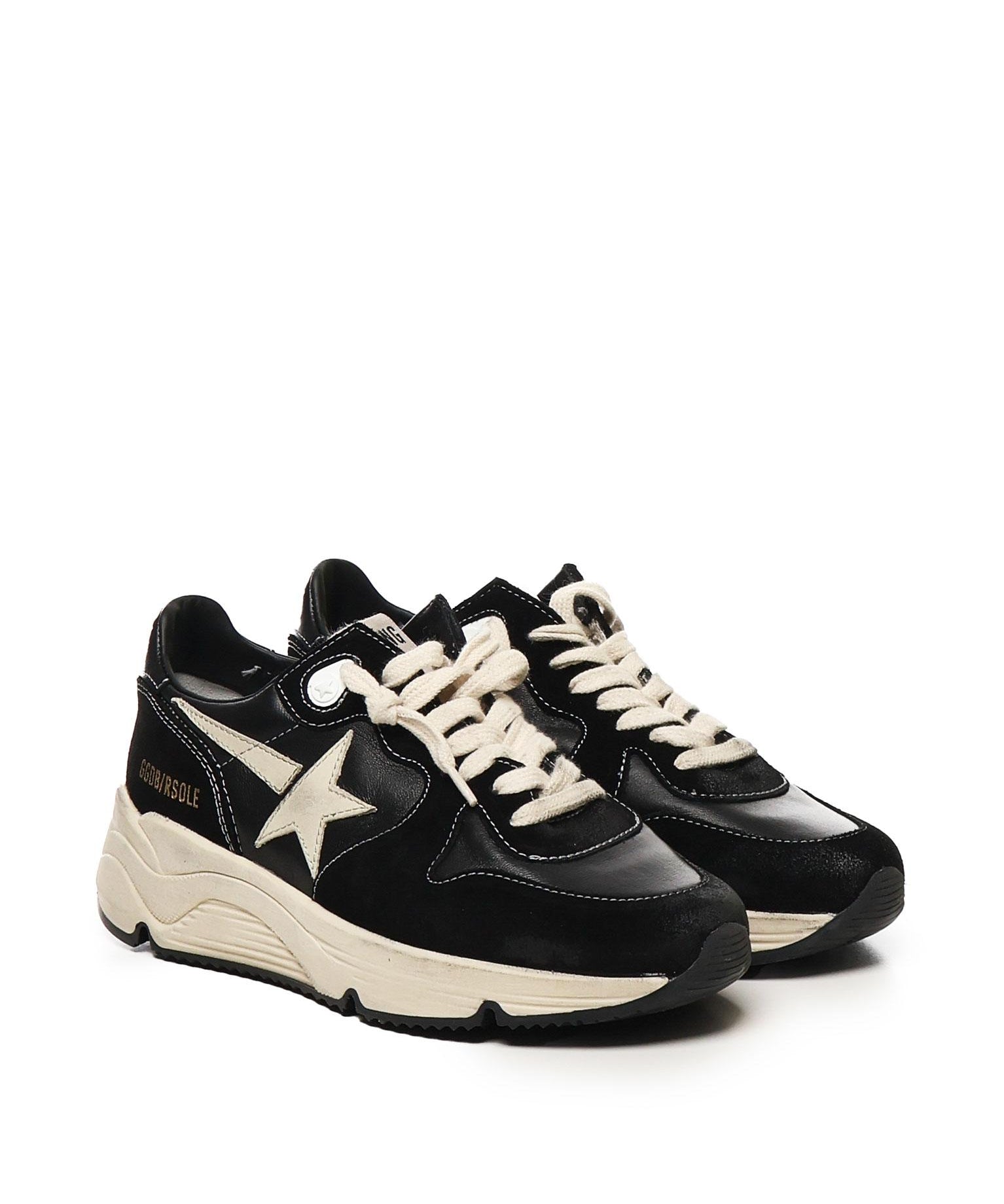 Sneaker Running Sole in nappa e suede GWF00126 F00377590352 GOLDEN GOOSE 
