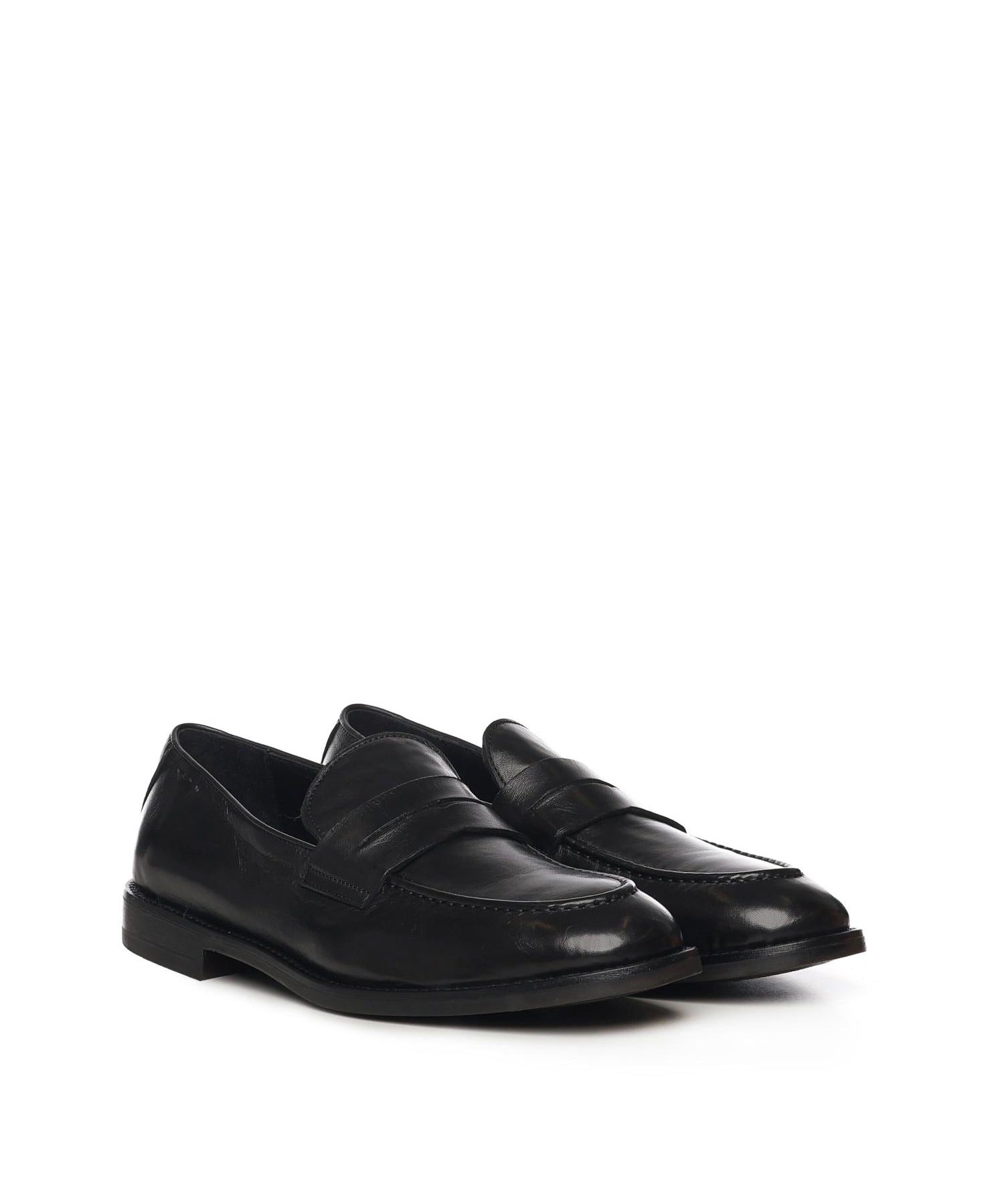 Mocassino in pelle 68023 NERO ALEXANDER HOTTO 