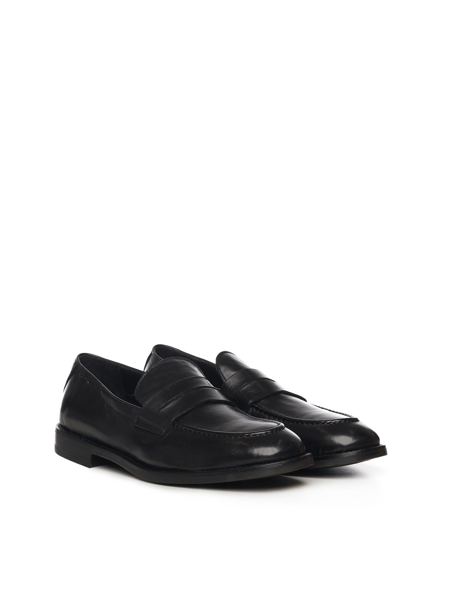 Mocassino in pelle 68023 NERO ALEXANDER HOTTO 