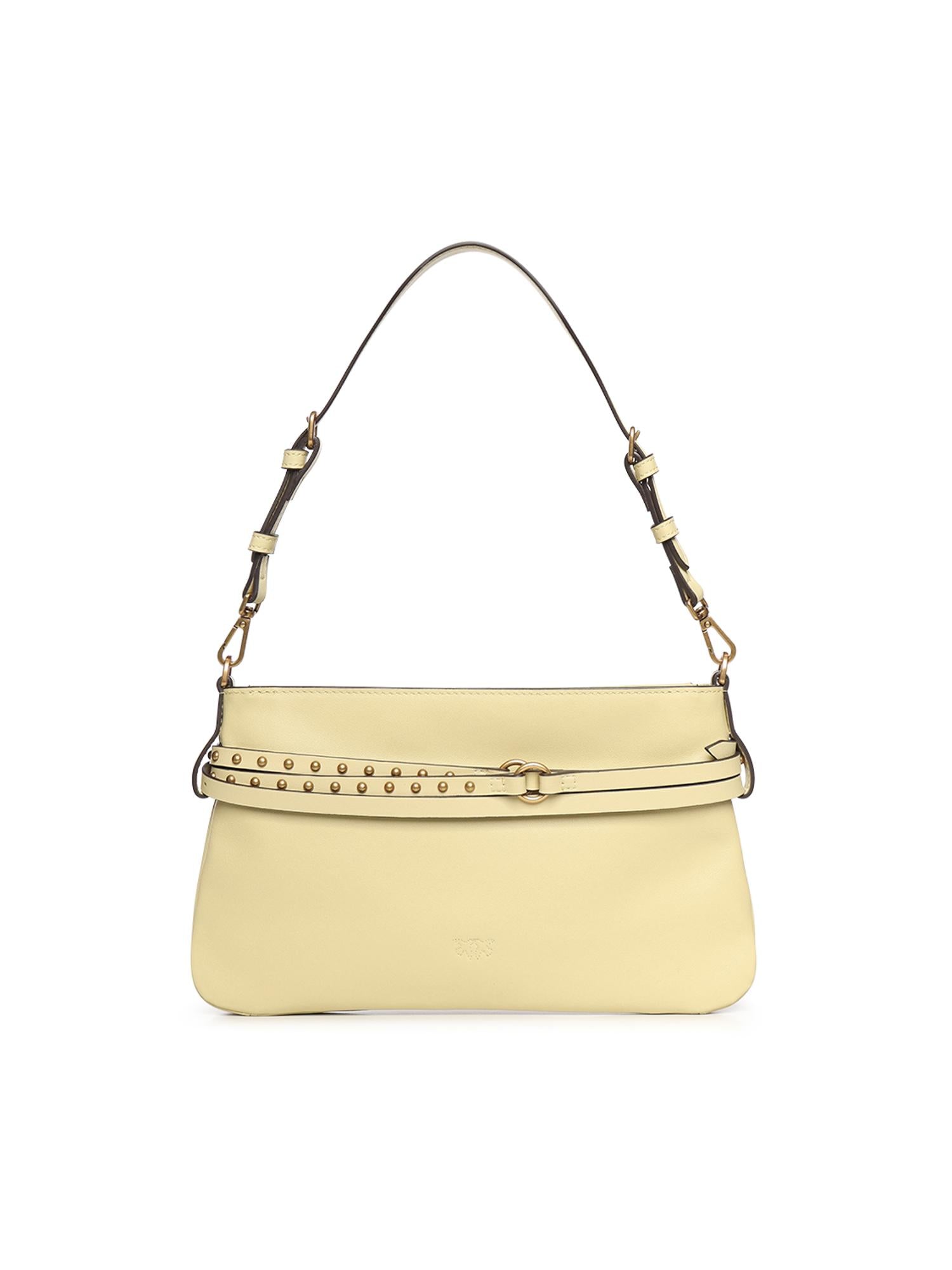 Borsa a spalla Belt Bag Mini in pelle 106177 A0QOC39Q PINKO 