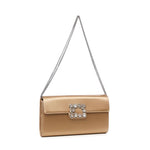 Pochette Efflorescence in raso RBWAMFD0207RS0 C603 ROGER VIVIER 