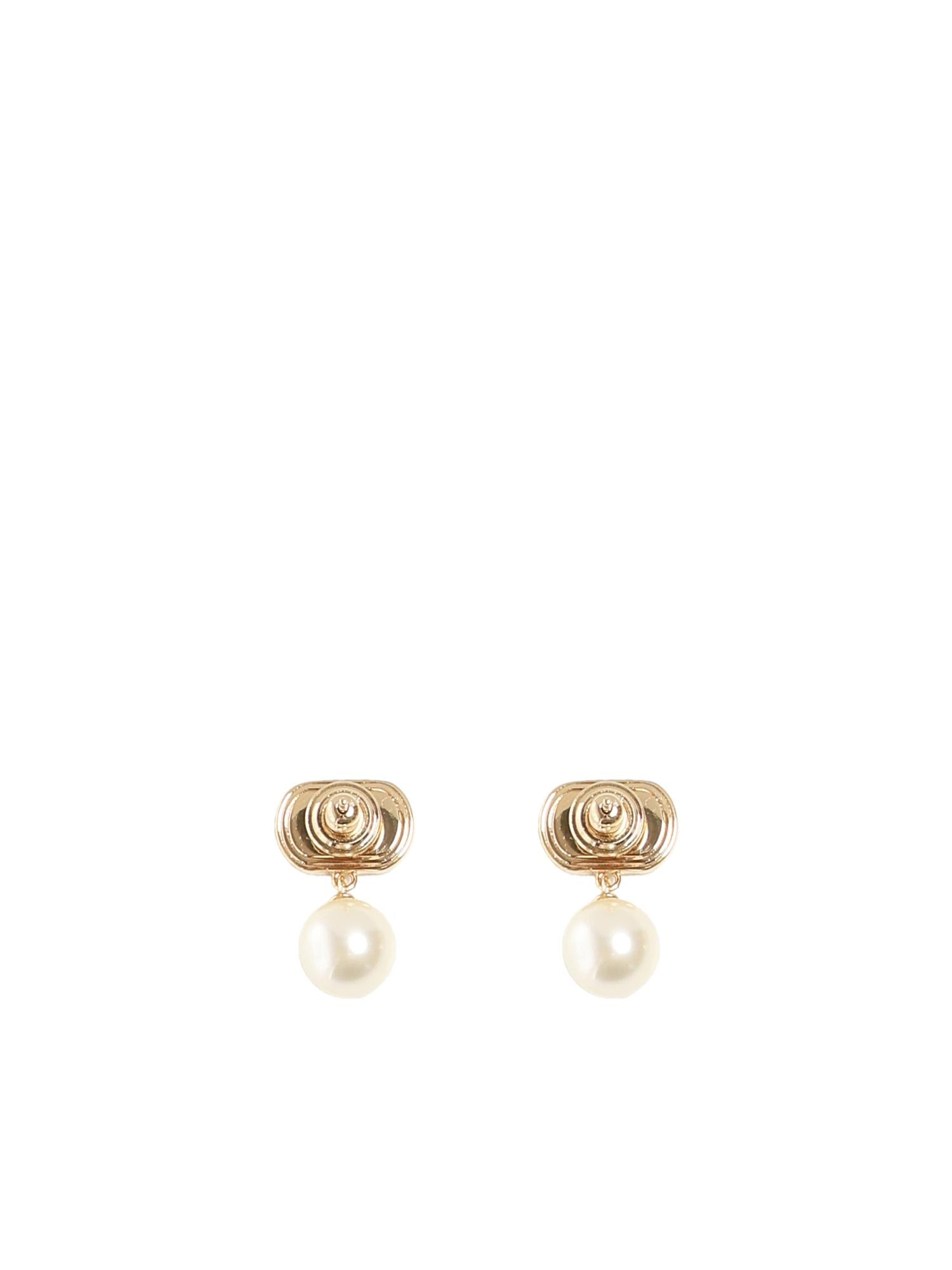Orecchini Ovalette con smato, cristalli e perle 6W2J0X91 NBSRFR VALENTINO GARAVANI 