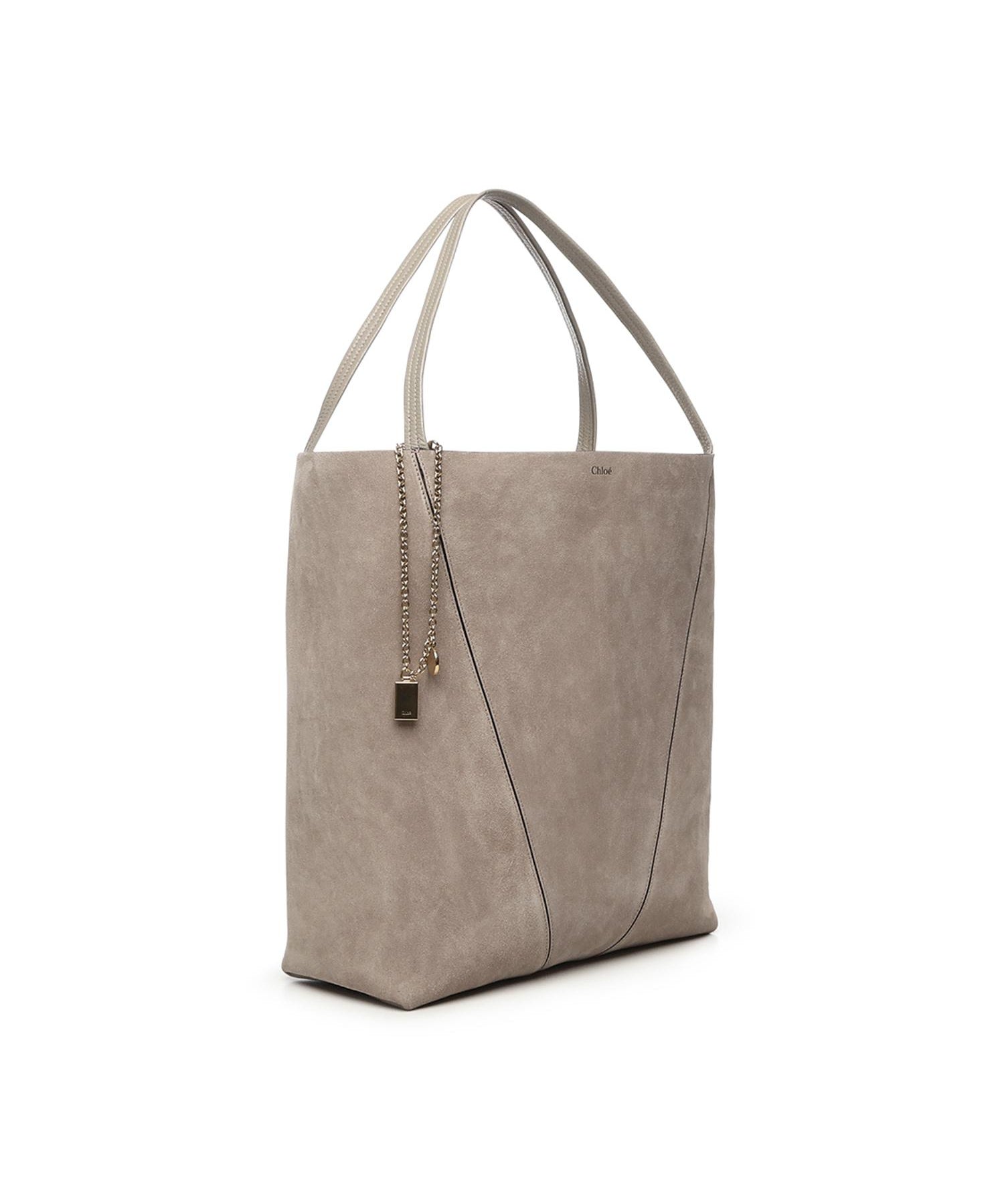 Tote bag grande Chloé Spin CHC25AS810P99 23W CHLOÉ 