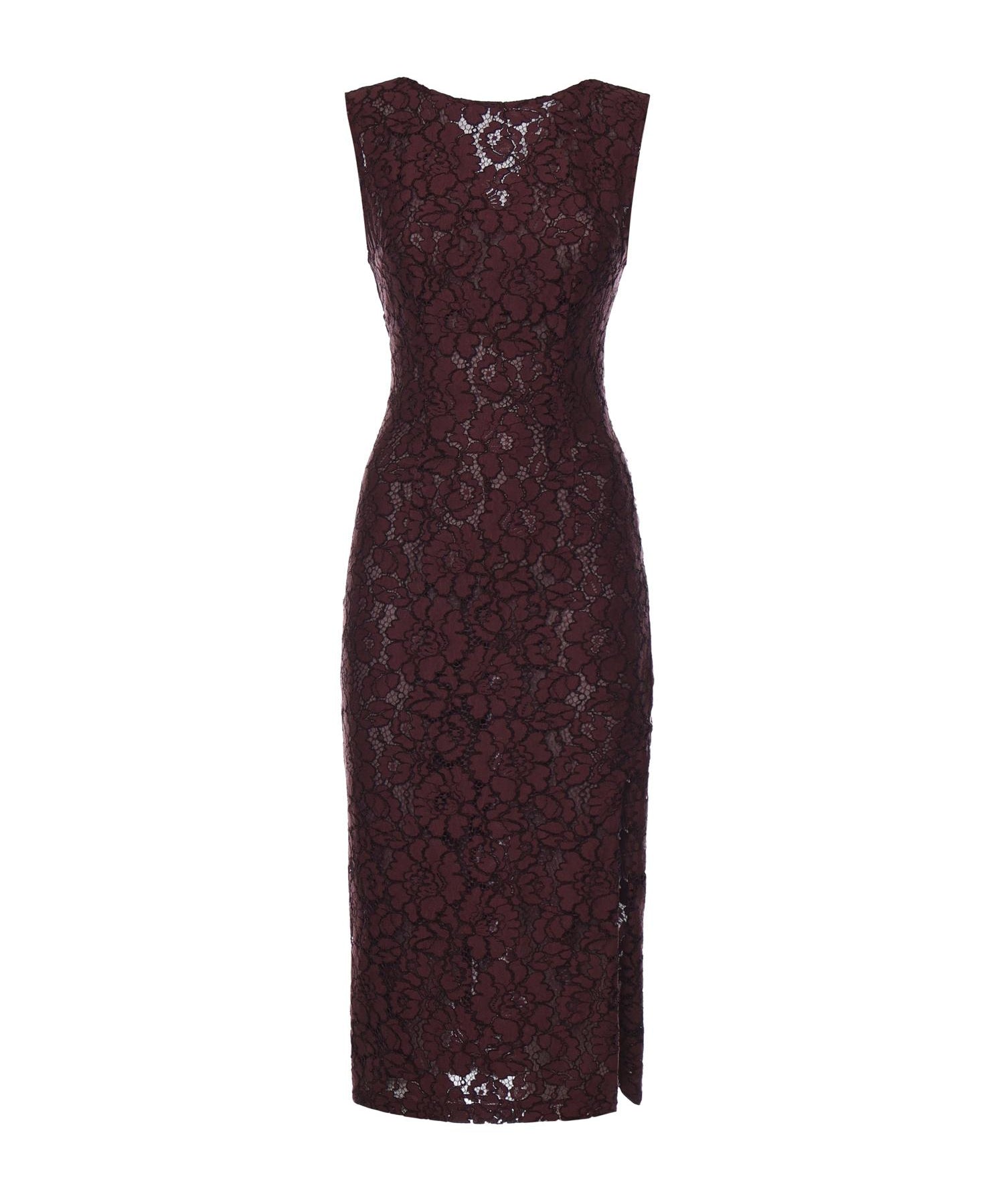 Abito in pizzo floreale 106588 A330R57 PINKO 