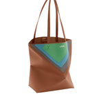 Borsa Puzzle Fold Tote media in nappa di vitello A779G50X96 143 LOEWE 