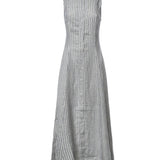Abito in lino a righe 211B17459 001 POLO RALPH LAUREN 
