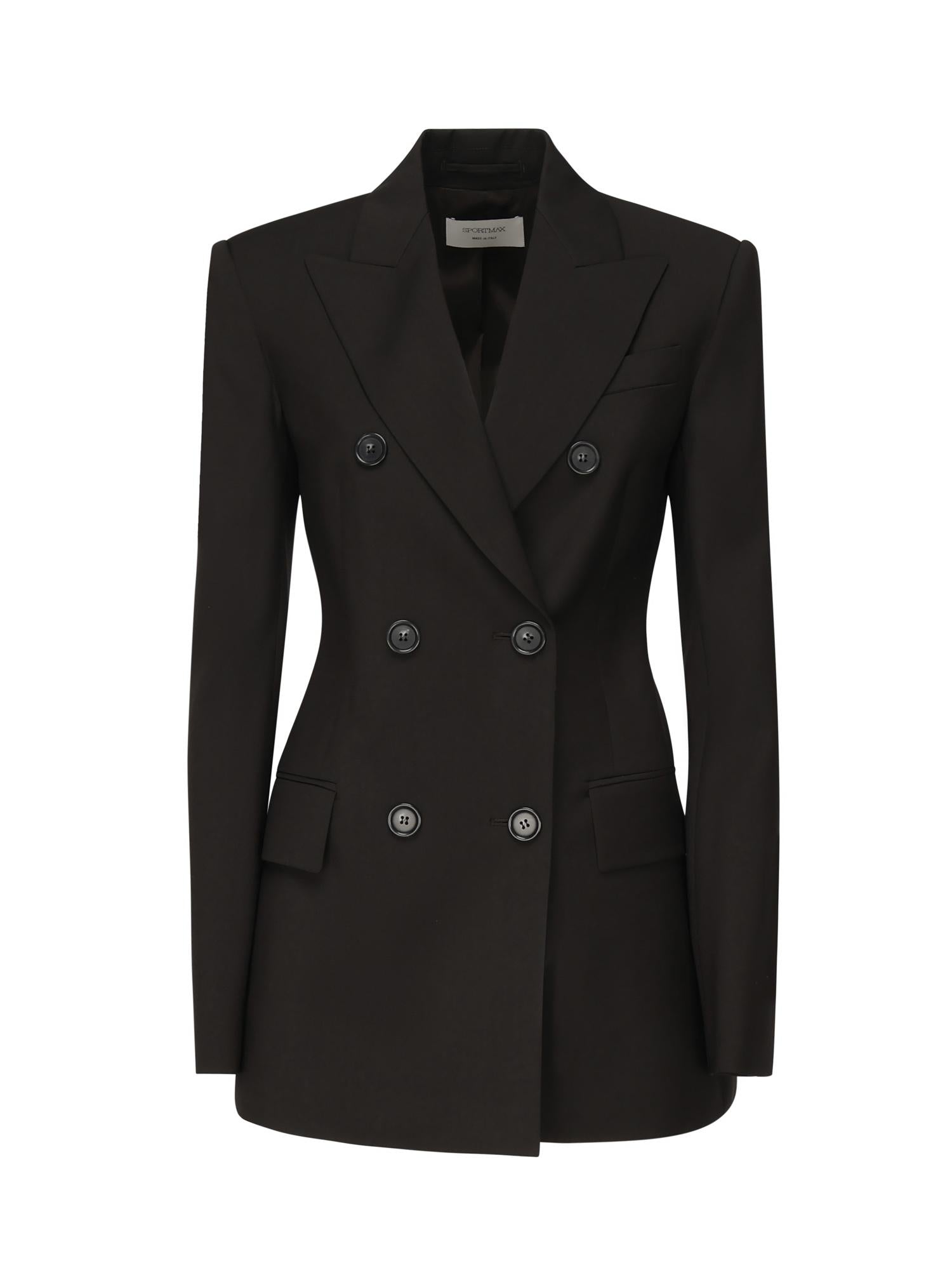 Blazer sartoriale doppiopetto in lana 2522046011600 013 SPORTMAX 
