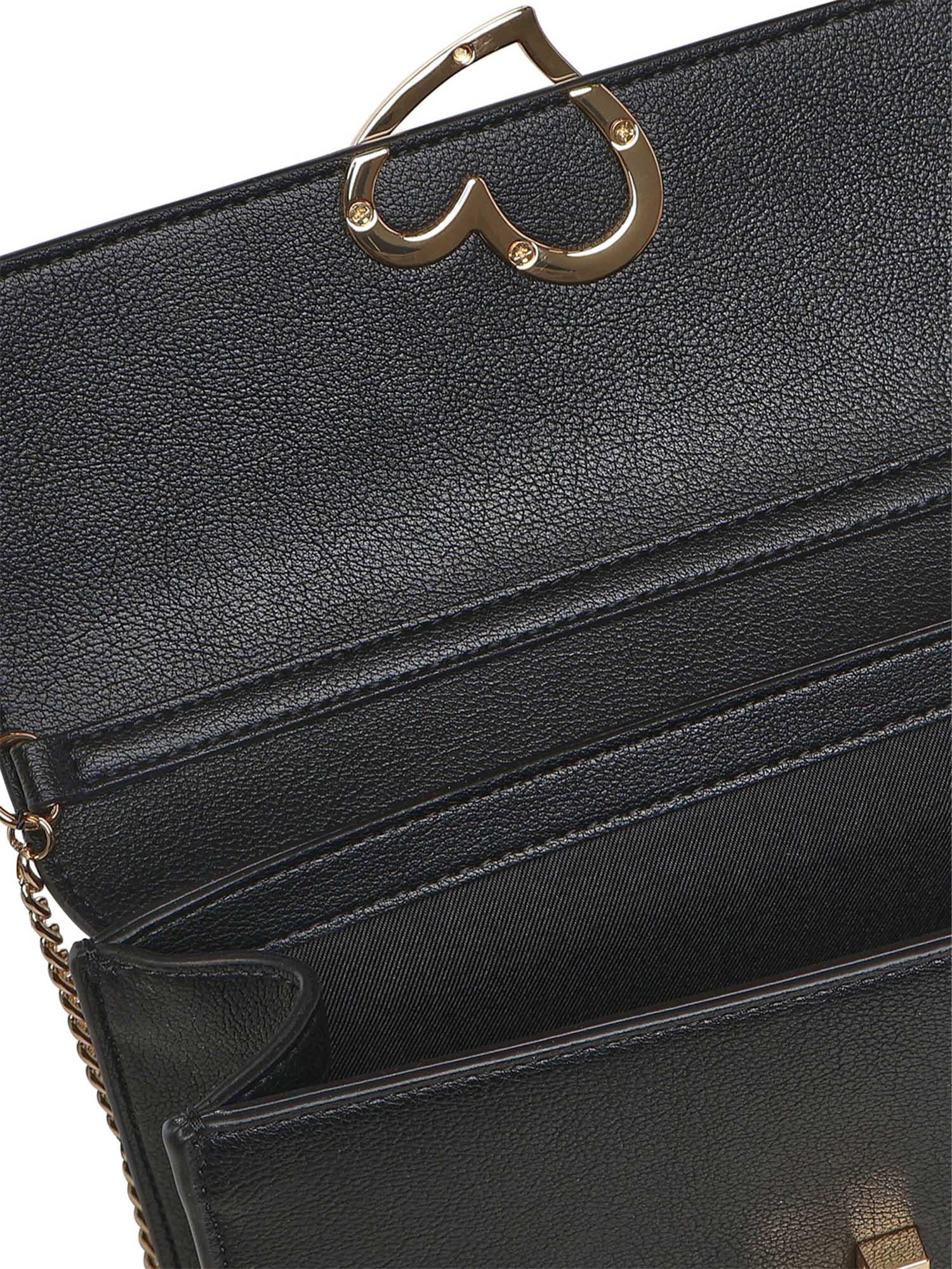 Borsa a tracolla con logo JC4327PP1OLQ0 000 LOVE MOSCHINO 