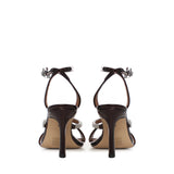 Sandali in vernice con cristalli 5393754309 WINE KURT GEIGER 
