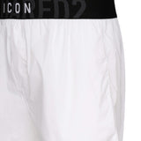 Boxer midi con logo D7B646260 100 DSQUARED2 