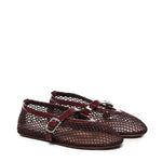 Ballerine Flat in rete<BR/> AA3A029TK007 325 ALAIA 