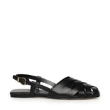 Sandali in pelle IRENE SLING FLAT 40S5IRFP1L 001 MICHAEL MICHAEL KORS 