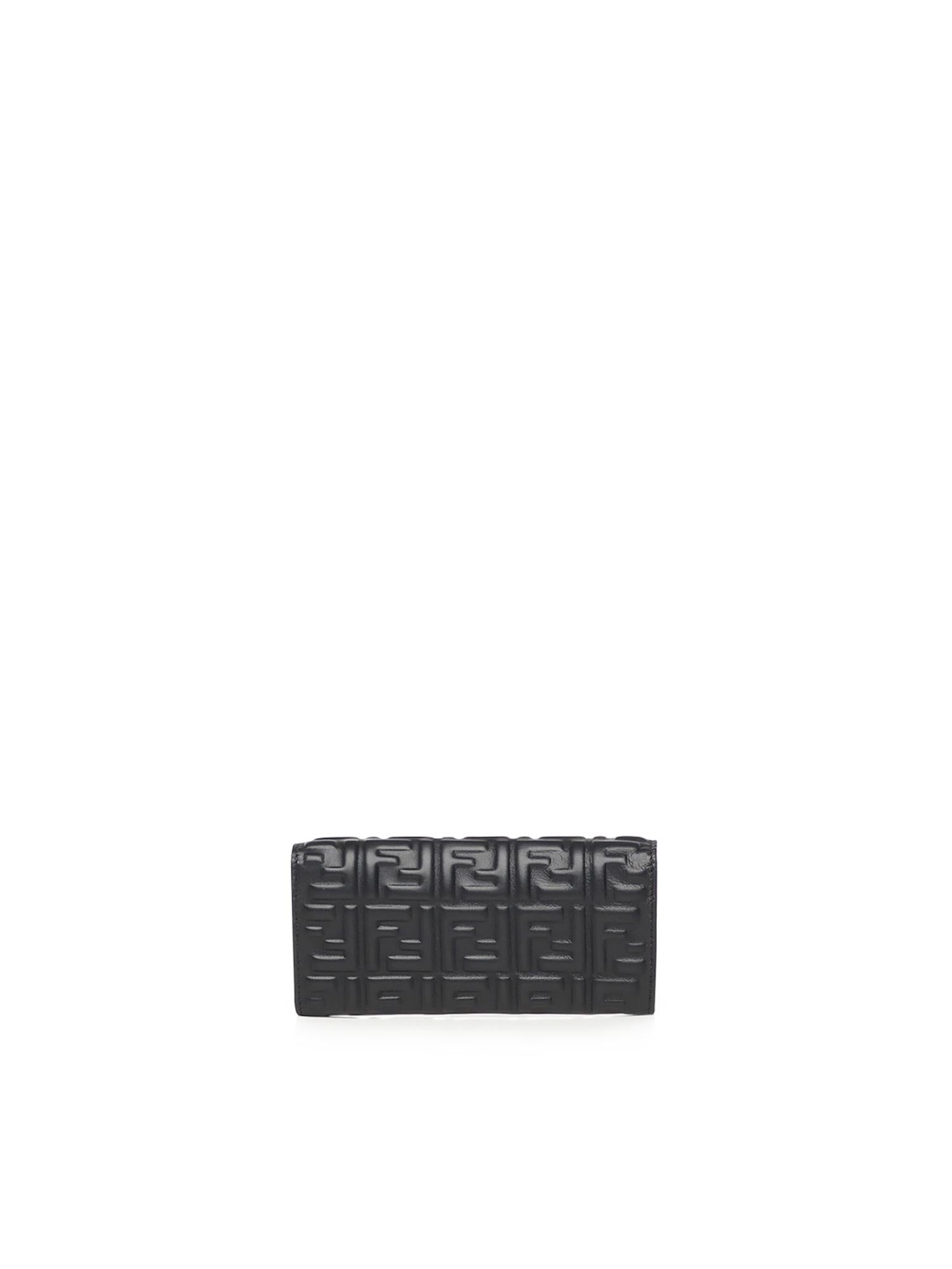 Portafoglio continental Baguette in pelle 8M0365 AAJDF0KUR FENDI 