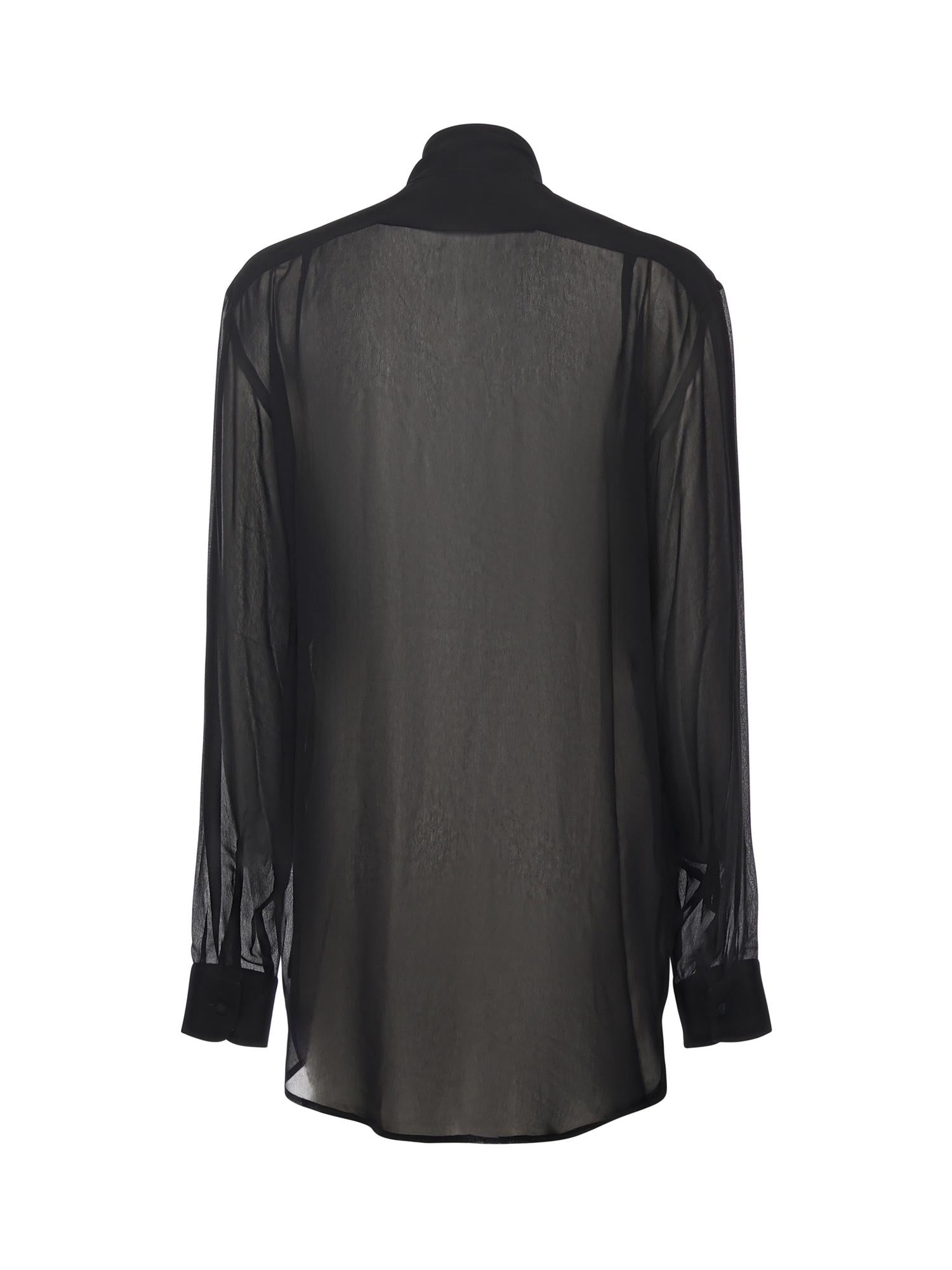 Camicia in georgette 26FWNMANCA-0009  NINEMINUTES 