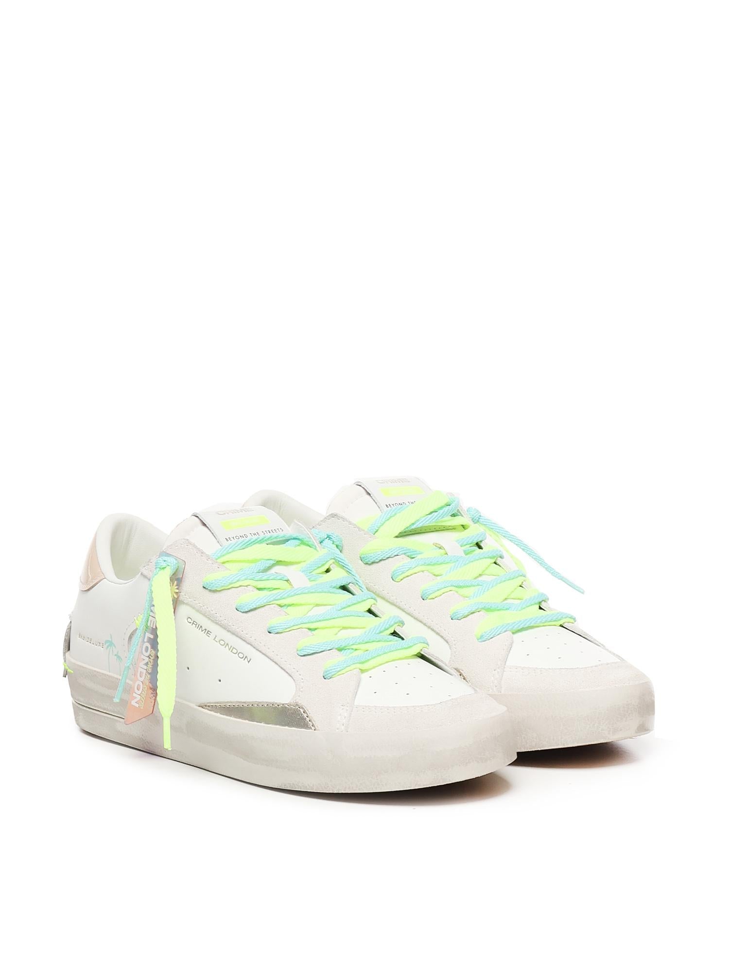Sneakers SK8 Deluxe 20102PP7 WHITE CRIME LONDON 