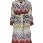 Accappatoio Chandler in spugna di cotone 1E3AC99105 100 MISSONI HOME 
