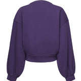 Felpa cropped con logo 105510 A2RBW79 PINKO 