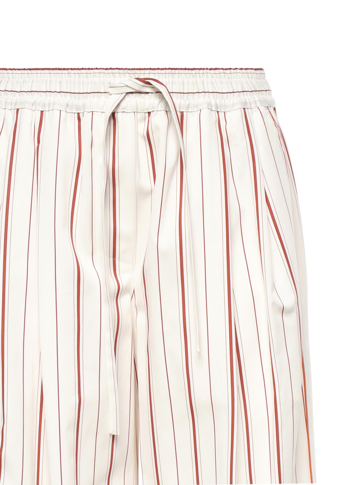 Pantaloni in popeline a righe FTDJET FR51TS8053 DOLCE & GABBANA 