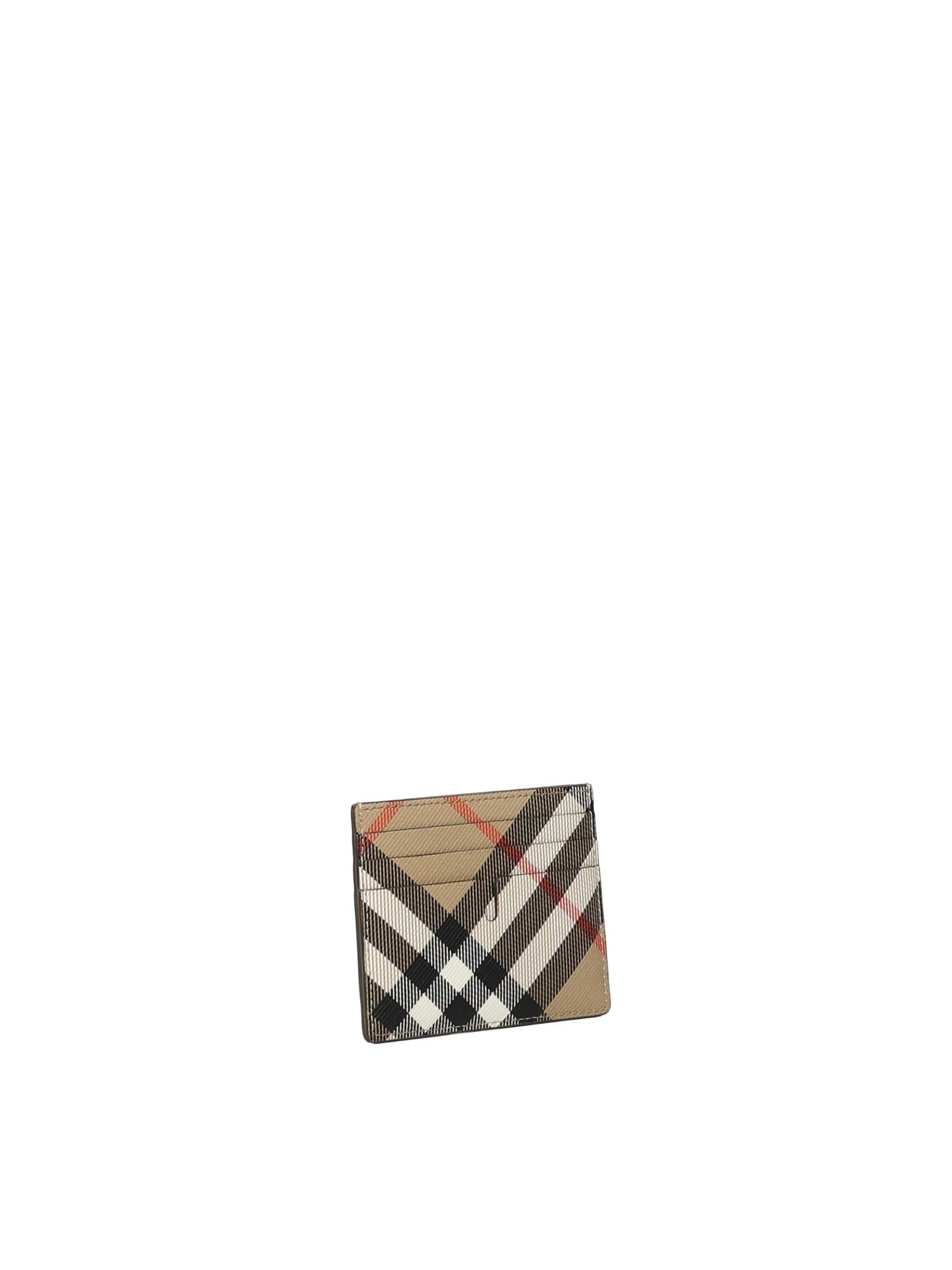 Porta carte di credito Check 8112305 A2021 BURBERRY 