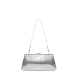 Clutch Crow Sports metallizzata 73BS7Q302 CROWARGENTO V° 73 