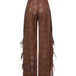 Pantaloni in pizzo KII0001 02230L MC2 SAINT BARTH 
