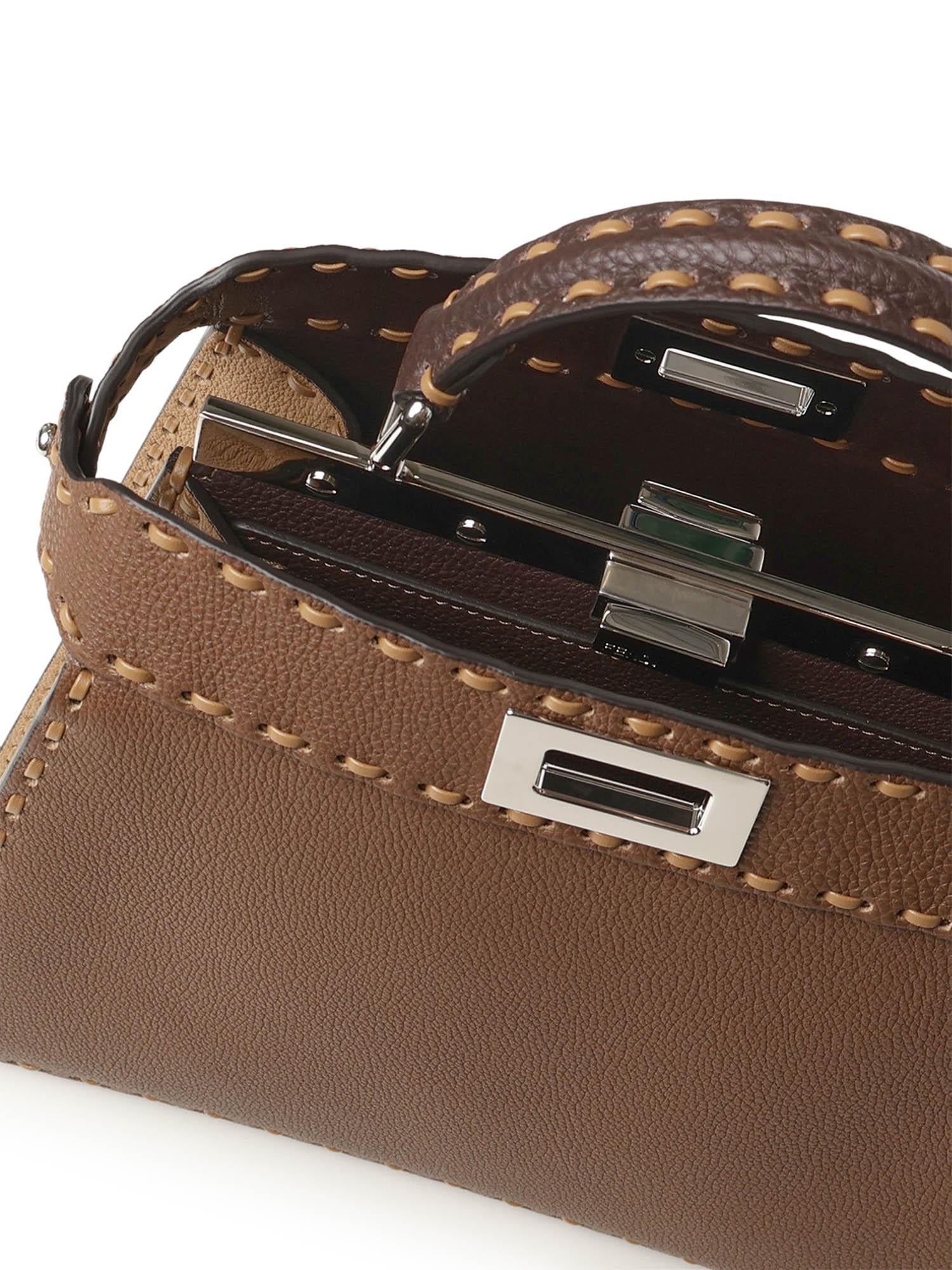 Borsa Peekaboo ISeeU Small 8BN327 AYDIF1TVA FENDI 