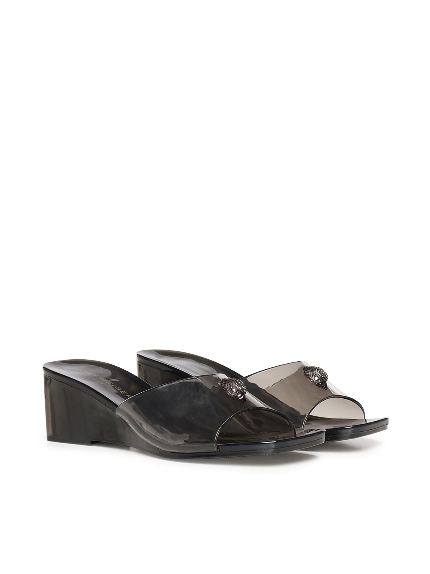 Mules Maddison con zeppa 5613300979 BLACK KURT GEIGER 