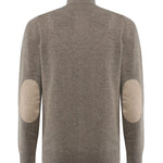 Maglione con zip Patch MKN0731 ST16 BARBOUR 