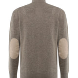 Maglione con zip Patch MKN0731 ST16 BARBOUR 
