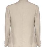 Blazer in misto lyocell e lino M75GIAK10TES0M116 02 ELEVENTY 