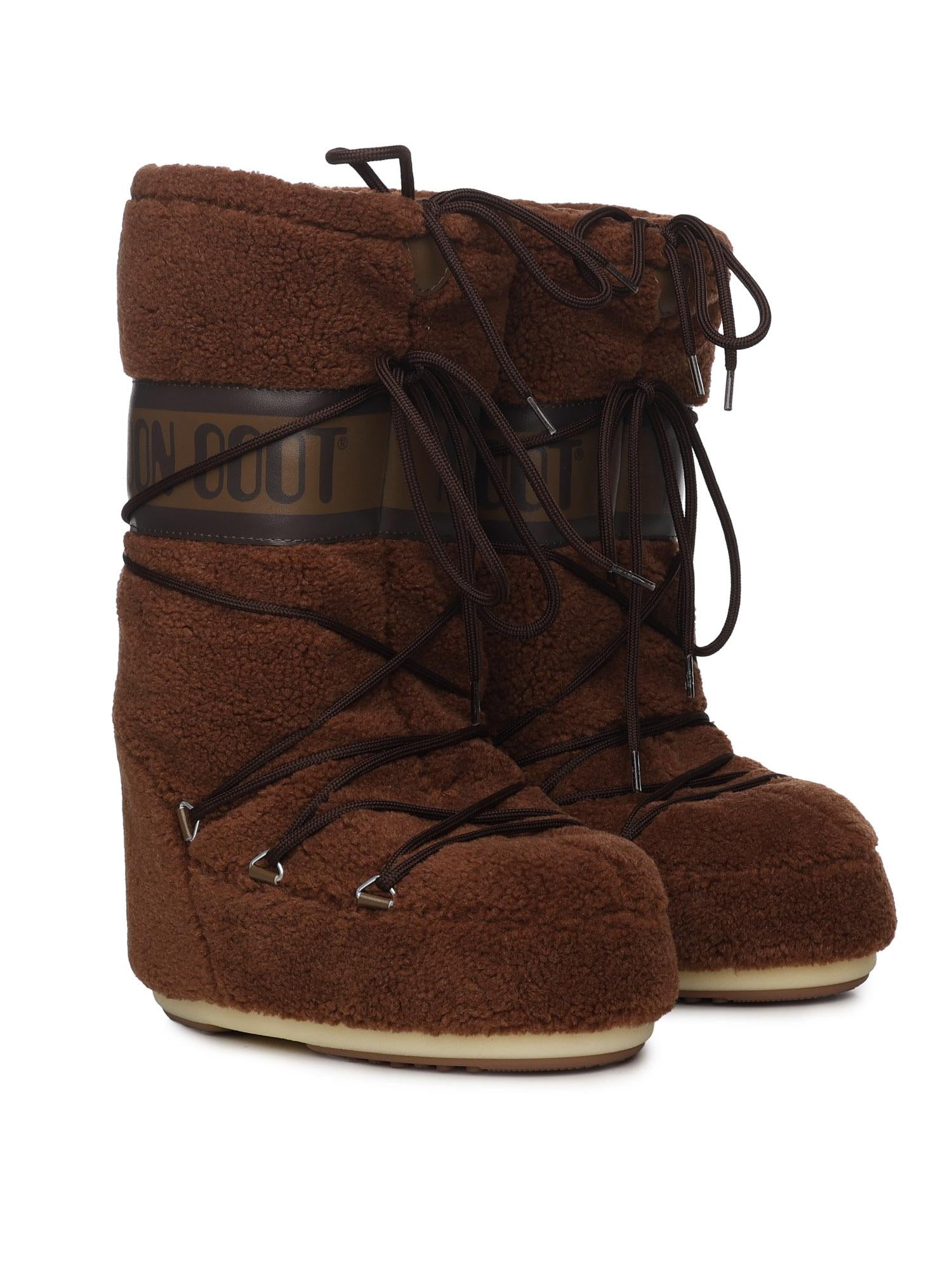Stivale Icon in teddy 80D1403080 M004 MOON BOOT 