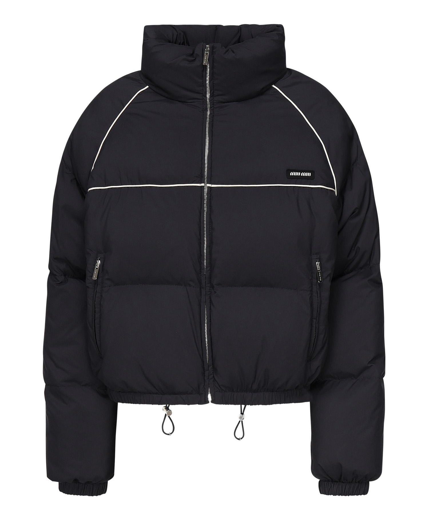 Giubbotto imbottito con logo ML1309 158AF0008 MIU MIU 